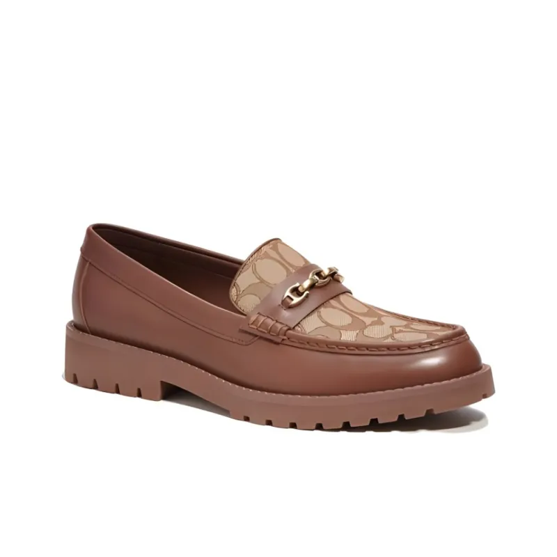 COACH Brooks Loafers Men's Brown-5
