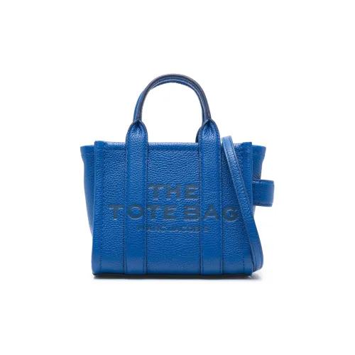 MARC JACOBS Full Grain Leather Tote Bag Shopping Bag Shoulder Bag Crossbody Bag Handbag Extra Mini Women's Blue