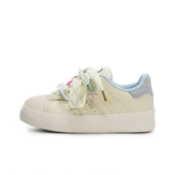 Circle Small Height Increasing Lightweight Slip-Resistant Low-Top Students Party Shell Head Sports Skate Shoes Women's