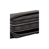 CELINE Triomphe Canvas With Calfskin Fanny Pack Men's Black