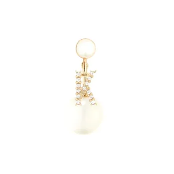 DIOR My ABCDIOR Earrings Women's Gold