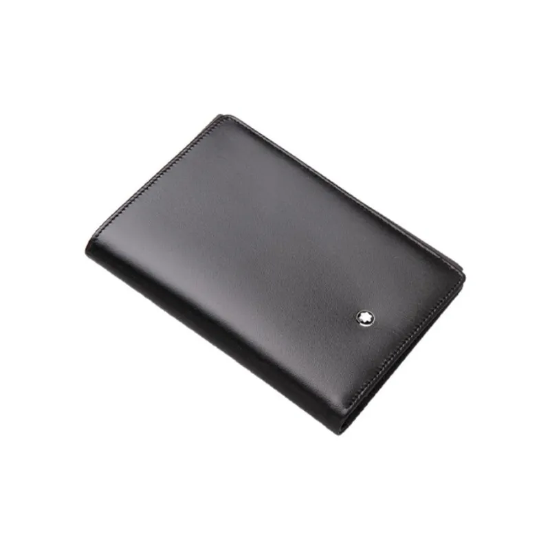 MONTBLANC Meisterstuck Cow Leather Wallet Men's Black-3