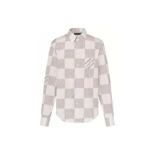 LOUIS VUITTON Shirts Men Gray