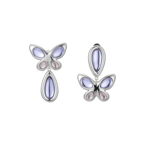 STUGAZI Floating Butterfly Series Earrings Women's Silver