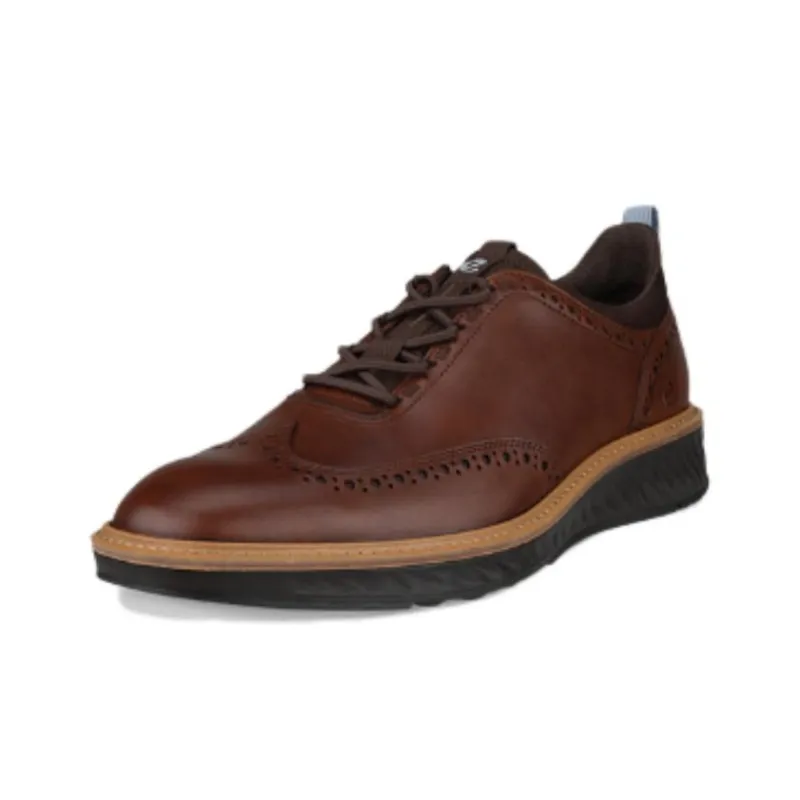 Ecco Men's Casual Shoes Men Low Top Brown-2