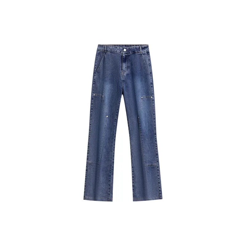 PEIMENG Jeans Unisex-16