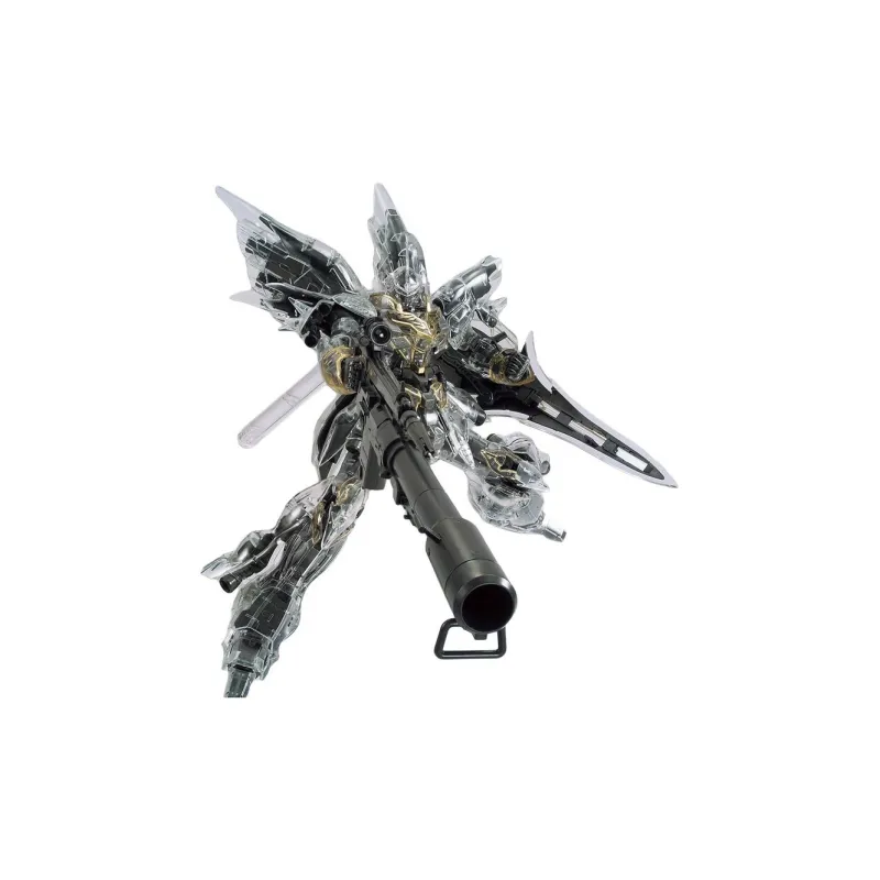 BANDAI MG Base Limited Mobile Suit Gundam Unicorn Sinanju Mechanical Transparent Model Kits 18cm-2