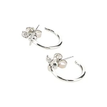 Vivienne Westwood Brass Earrings Unisex Silver