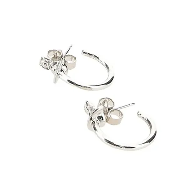 Vivienne Westwood Brass Earrings Unisex Silver-0