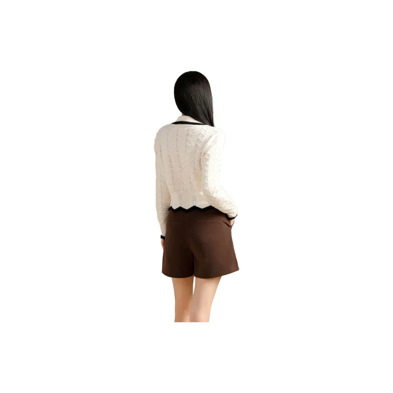 SMEN Knitwear Women's Apricot-0