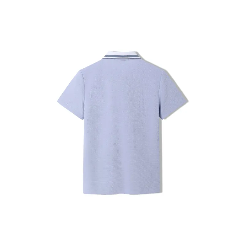 Elle Active Polo Shirt Women's Light Blue-1