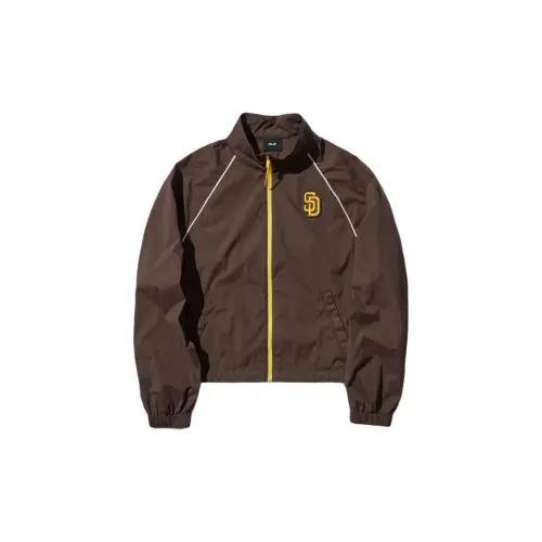 MLB Trench Coats Women's Brown