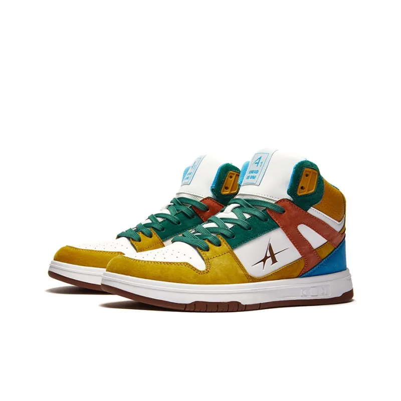 A1 Coverage Wear Resistant High Top Skateboard Shoes Unisex-19