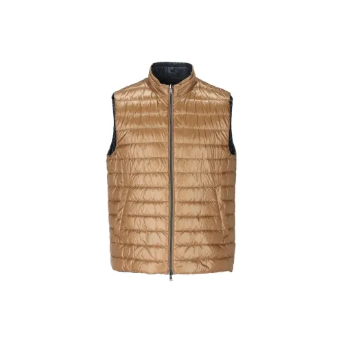 HERNO Vests Men Gold