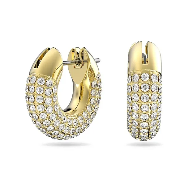 Swarovski Dextera Crystal embellished Hoop Earrings-0