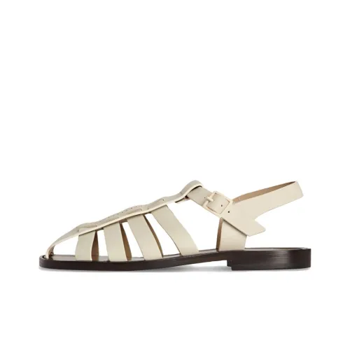 THE ROW Pablo Roman Sandals Women's White
