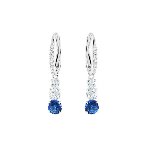 Swarovski Attract Earrings Women's Blue