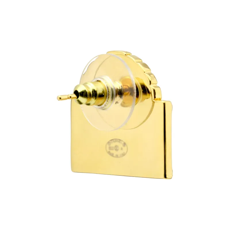 CHANEL Earrings Women's Gold-2