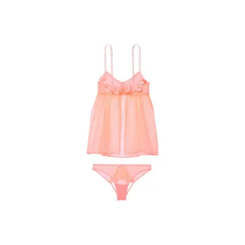 VICTORIA'S SECRET Pajama Set Women's Honey Pink