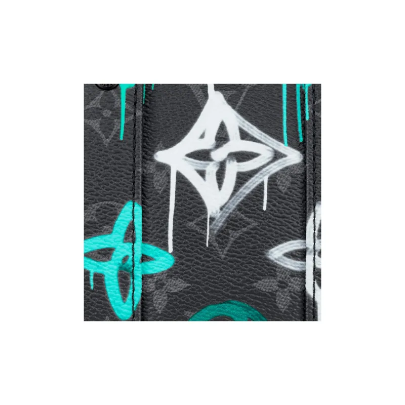 LOUIS VUITTON Keepall Bandoulière 25 Lv Graffiti Multicolor-3