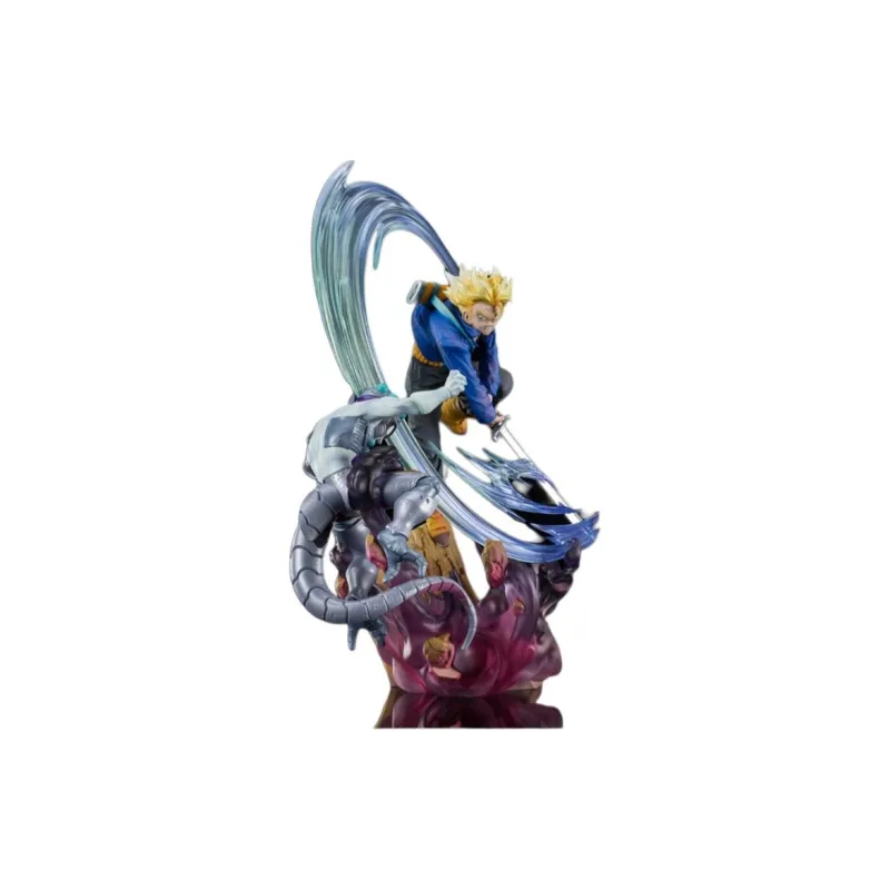 BANDAI Trunks Bandai Figurarts Zero  Ultra Battle Dragon Ball Z Super Saiyan Second Super Saiyan Scale Figures 28cm-1
