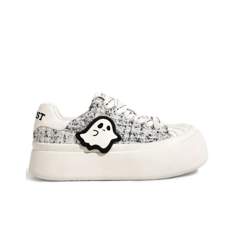 TTKJ Skateboard Shoes Women's Low Top Black-2