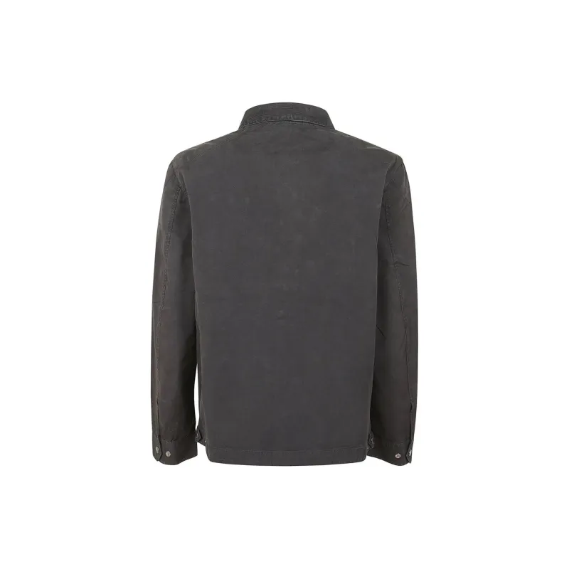 BARBOUR Logo Patch Zipped Jacket-1