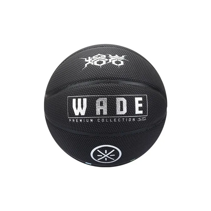 LiNing WAY OF WADE PU Basketball Black Size 7 Training Unisex-3