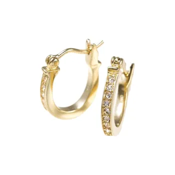 COACH Gold Plated Copper Earrings Women's Gold