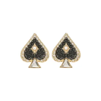 Swarovski Tarot Magic Earrings Women's Black