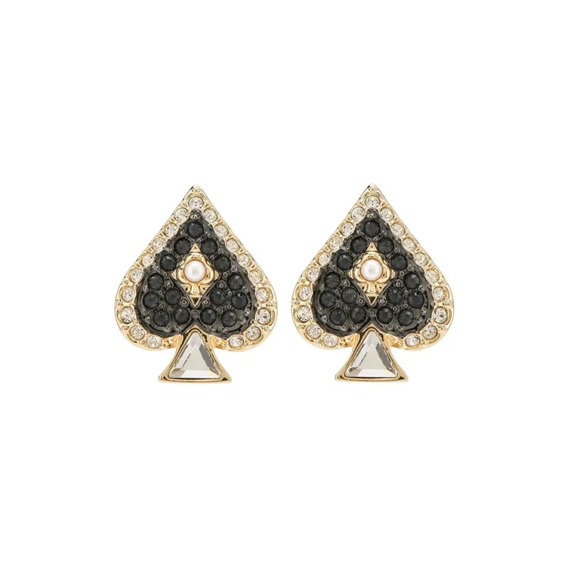 Swarovski Tarot Magic Earrings Women's Black-0