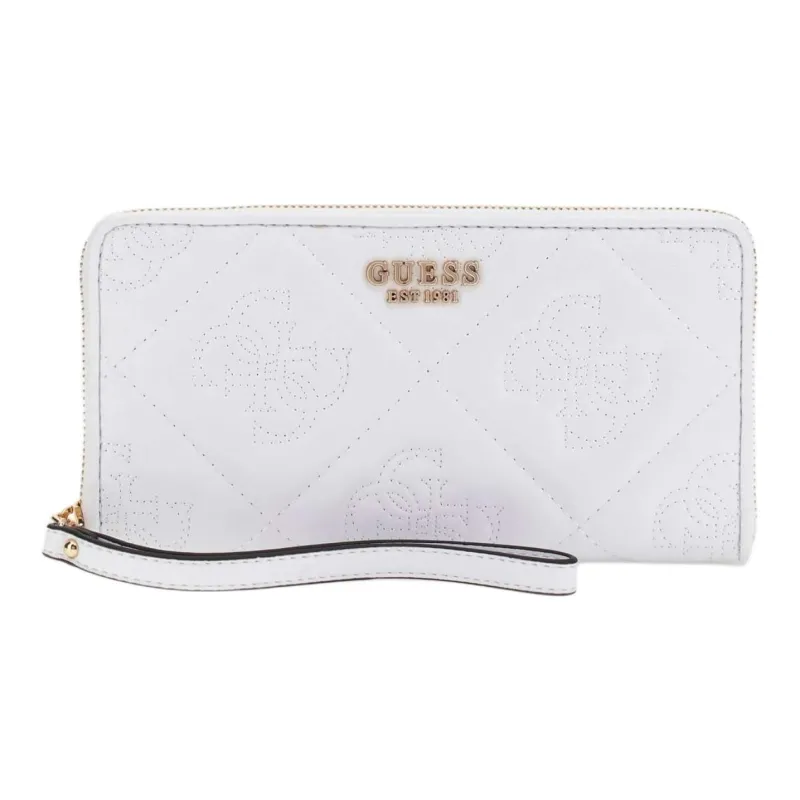GUESS PU Polyurethane Wallet Women's White-0