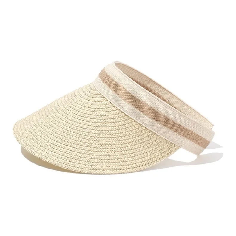 Pelloy Paper Straw Sun Protection Hats Women's-3