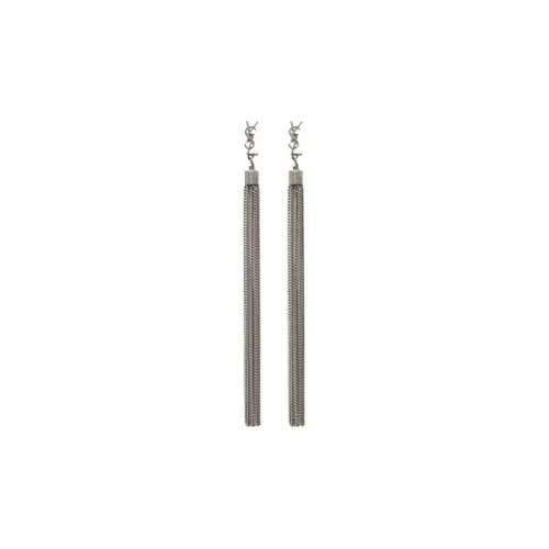 SAINT LAURENT Earrings Women's Silver