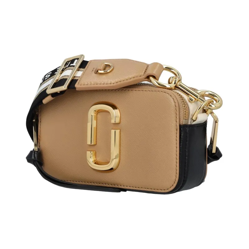 MARC JACOBS The Snapshot Logo Plaque Crossbody Bag-2