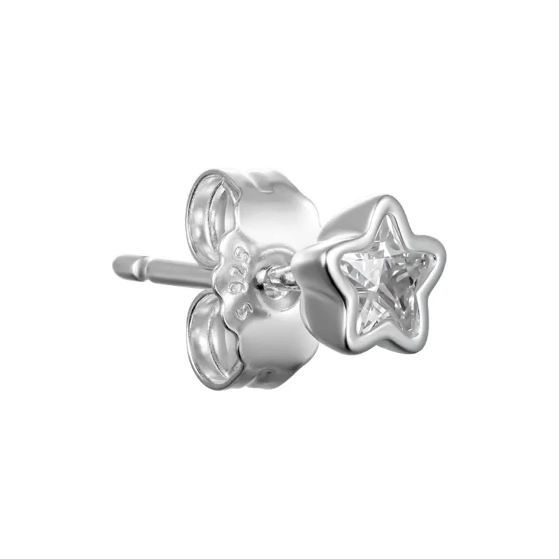 Pandora 925 Sterling Silver Earrings Women's Silver-1