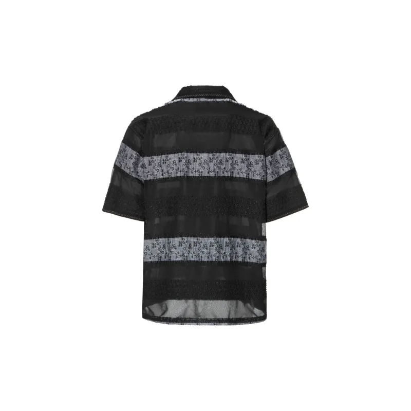 ANDREW MACKENZIE Shirt Men's Black Gray-1