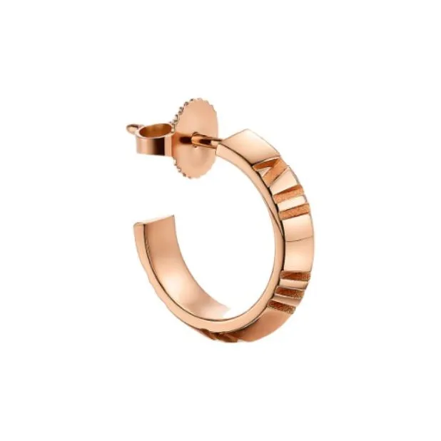 TIFFANY & CO. 18K Rose Gold Earrings Women's-2
