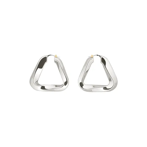 Bottega Veneta Earrings Women's Silver