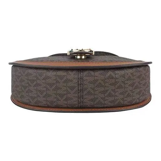 MICHAEL KORS Gabby Canvas Hobo Bag Shoulder Bag Crossbody Bag Small Size Women's Brown-2
