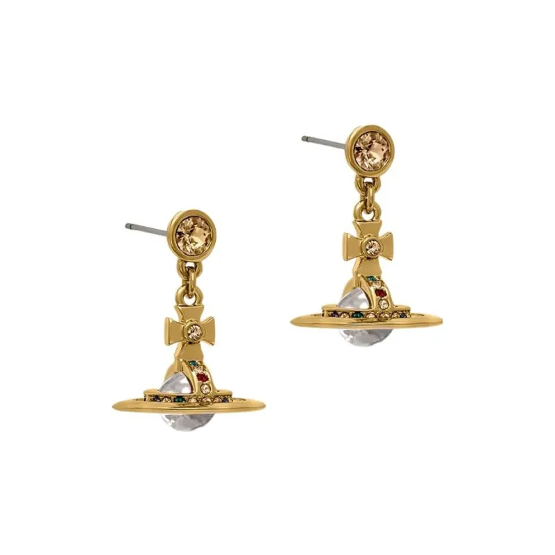 Vivienne Westwood New Petite Orb Earrings Women's-1