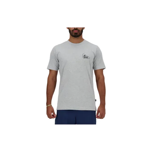 New Balance Sketch T-Shirts Men Gray