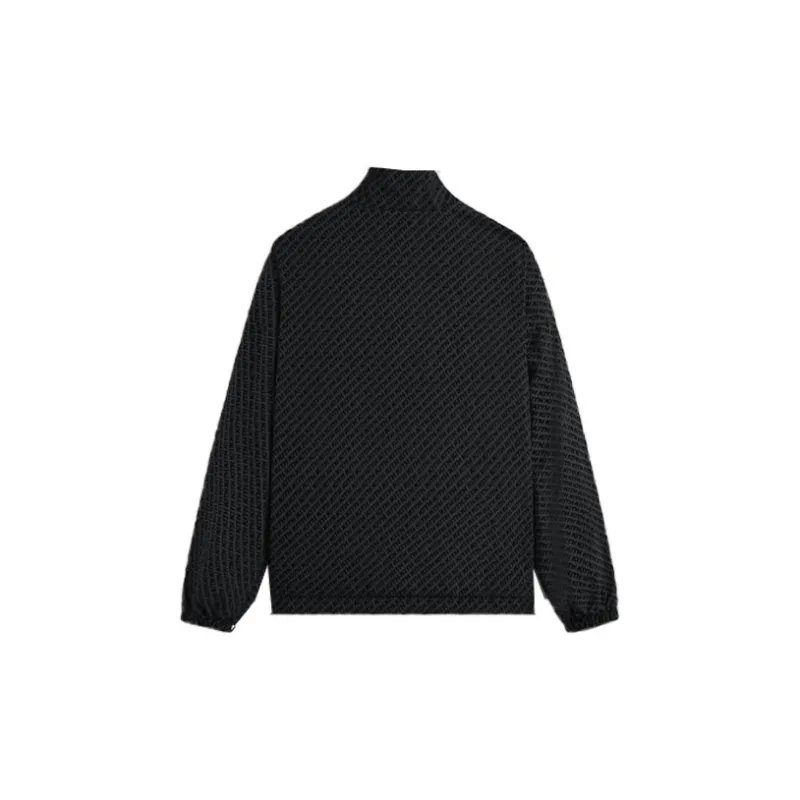 KITH Flocked Italic Monogram Davis Jacket-1