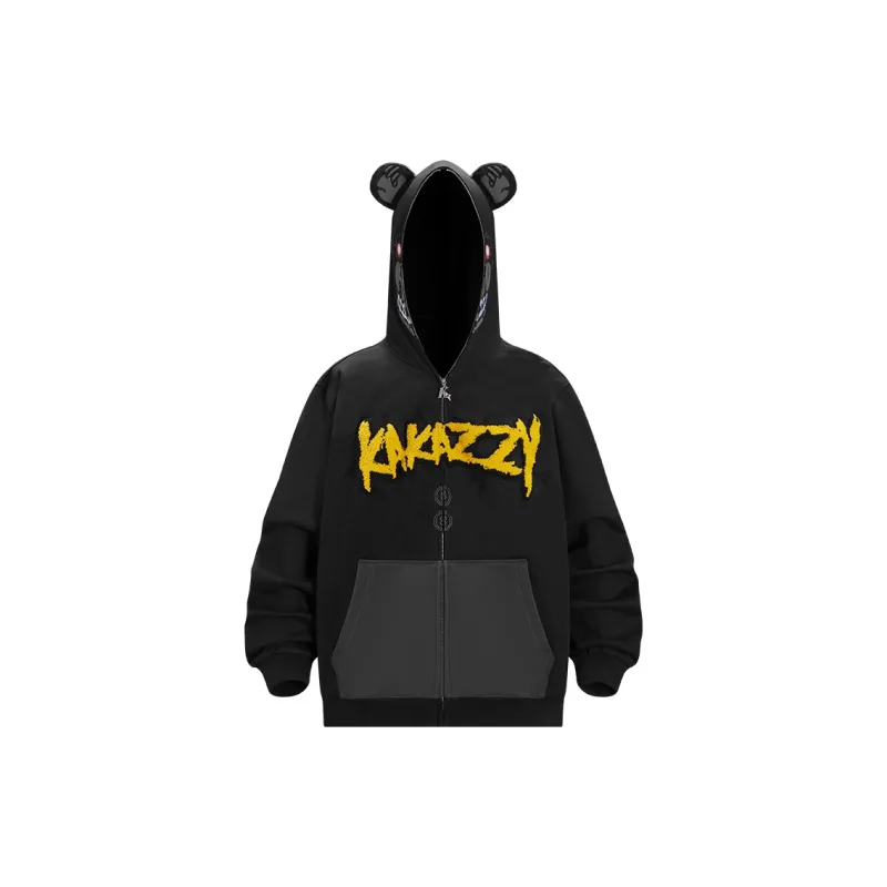 KAKAZZY Sweatshirts Unisex Black-1