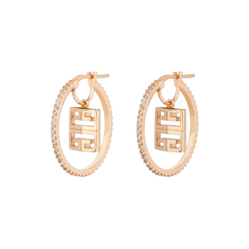 Givenchy Metal Earrings Women's Rose Gold-1