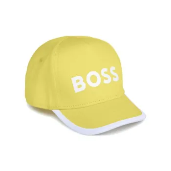 BOSS Logo print Cotton Cap