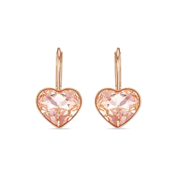 Swarovski Bella Rose Gold Plated Earrings Women's