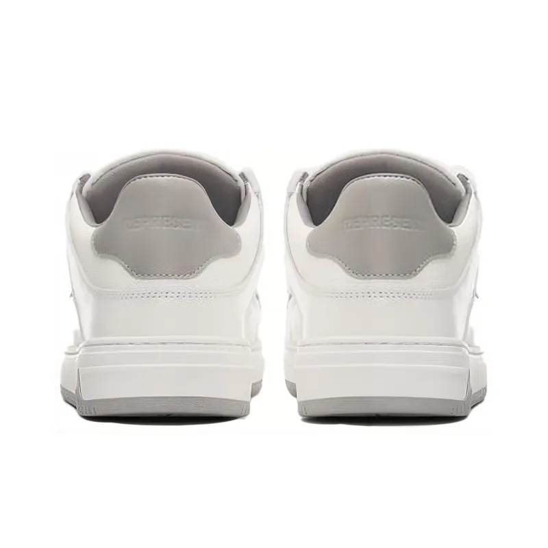 REPRESENT Apex Low Top Sneakers Stylish Skateboarding Shoes Men's White Gray-4