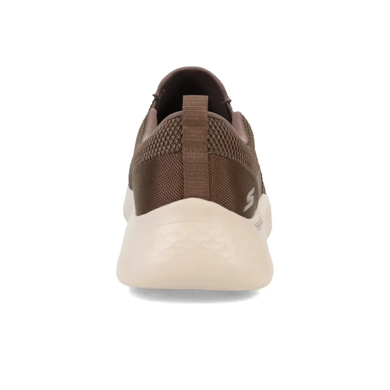 Skechers Go Walk Fle Cushioning Anti Slip And Wear Resistant Low Top Casual Shoes Men's Khaki-2