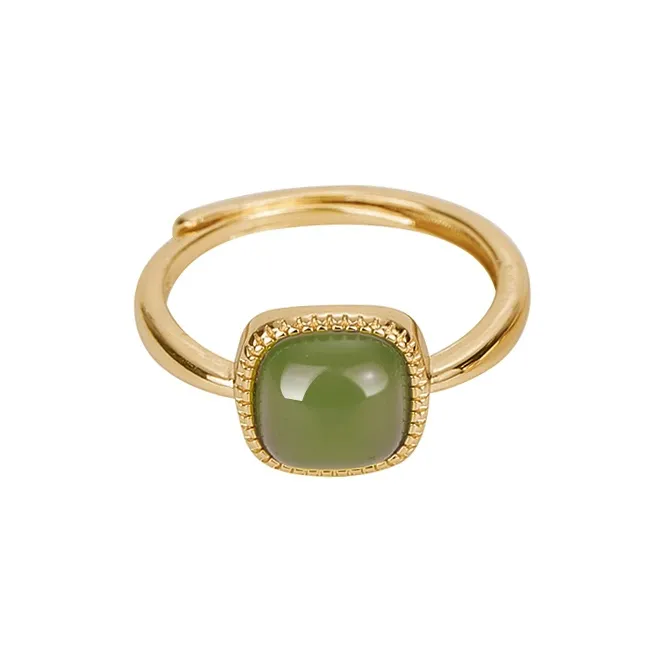 Gramda S925 Silver Rings Women's Jasper-0